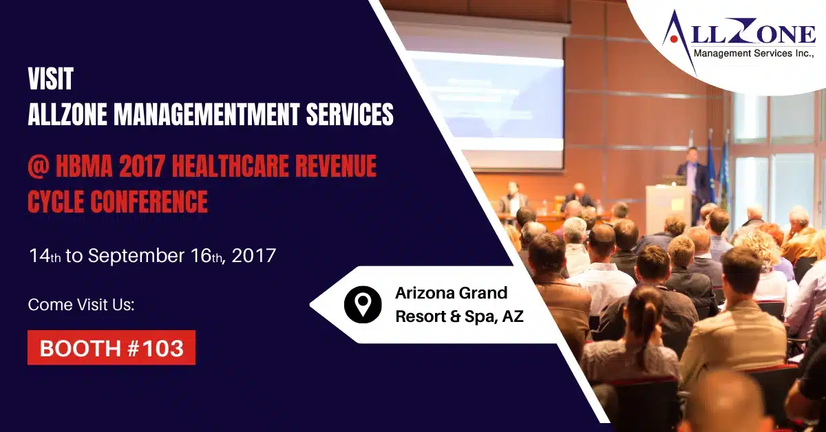 Allzone Management Services Is Exhibiting at the HBMA 2017 Healthcare Revenue Cycle Conference in Phoenix, AZ