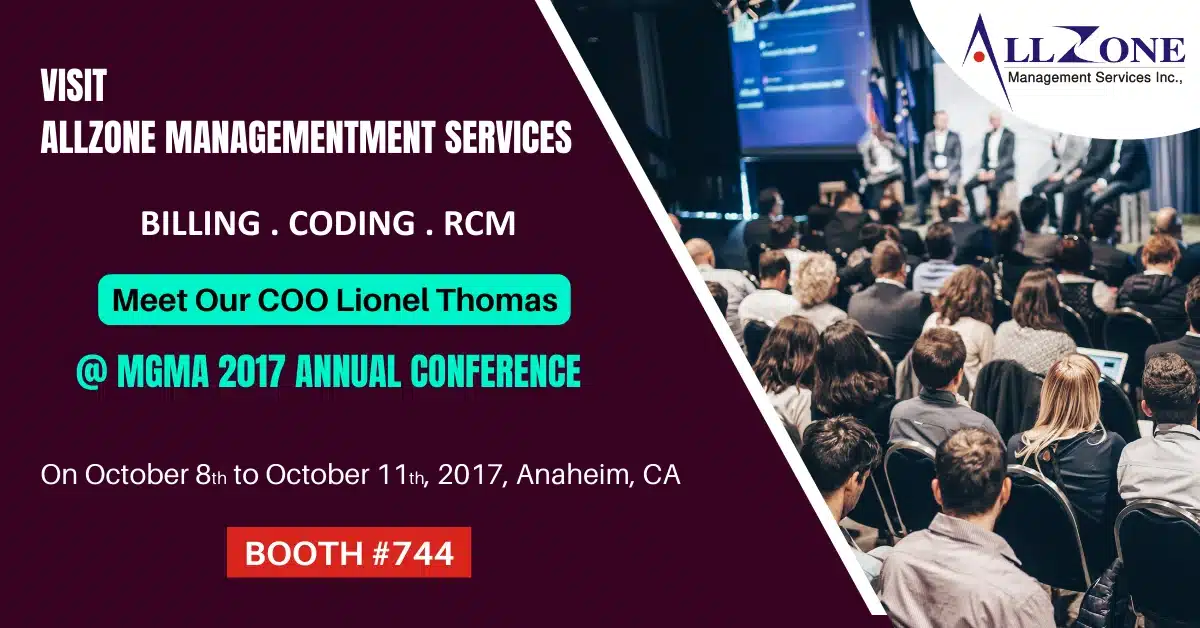 Allzone Management Services Is Exhibiting at the MGMA 2017 Annual Conference in Anaheim, CA