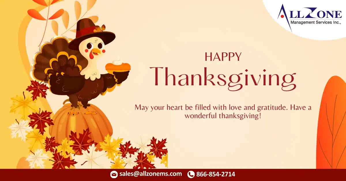 Thank You From Allzone – Happy ThanksGiving! 