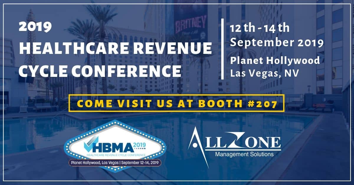 Allzone Management Solutions – HBMA 2019 Healthcare Revenue Cycle Conference
