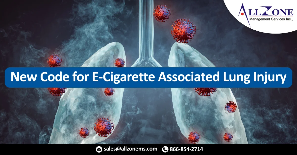 New Code for E-Cigarette Associated Lung Injury
