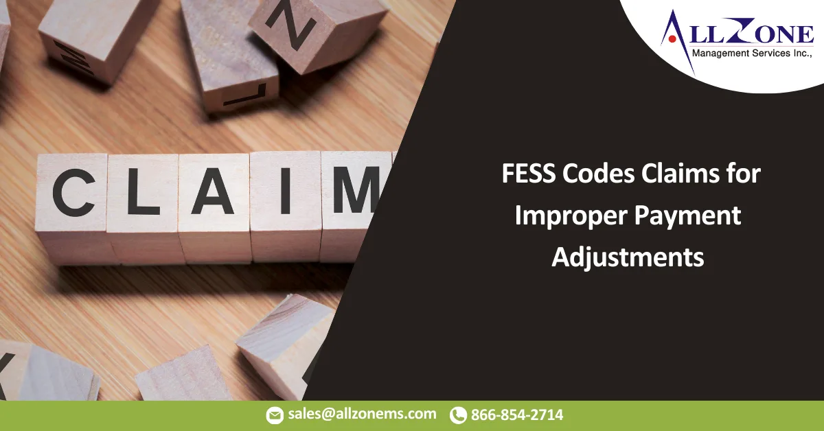 FESS Codes Claims for Improper Payment Adjustments