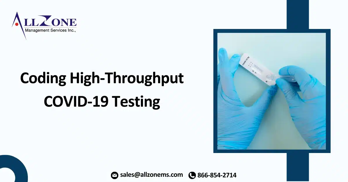 Coding High-Throughput COVID-19 Testing