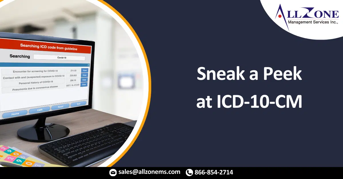 Sneak a Peek at ICD-10-CM 2021