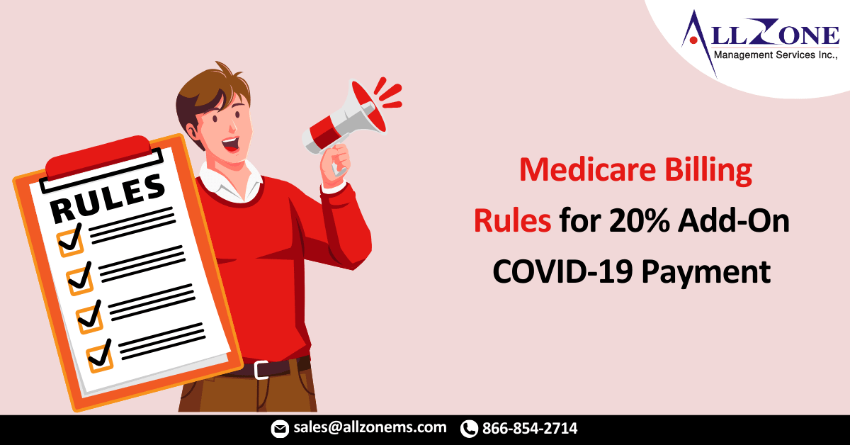 CMS Updates Medicare Billing Rules for 20% Add-On COVID-19 Payment