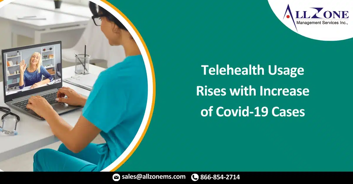 Telehealth Usage Rises with Increase of Covid-19 Cases