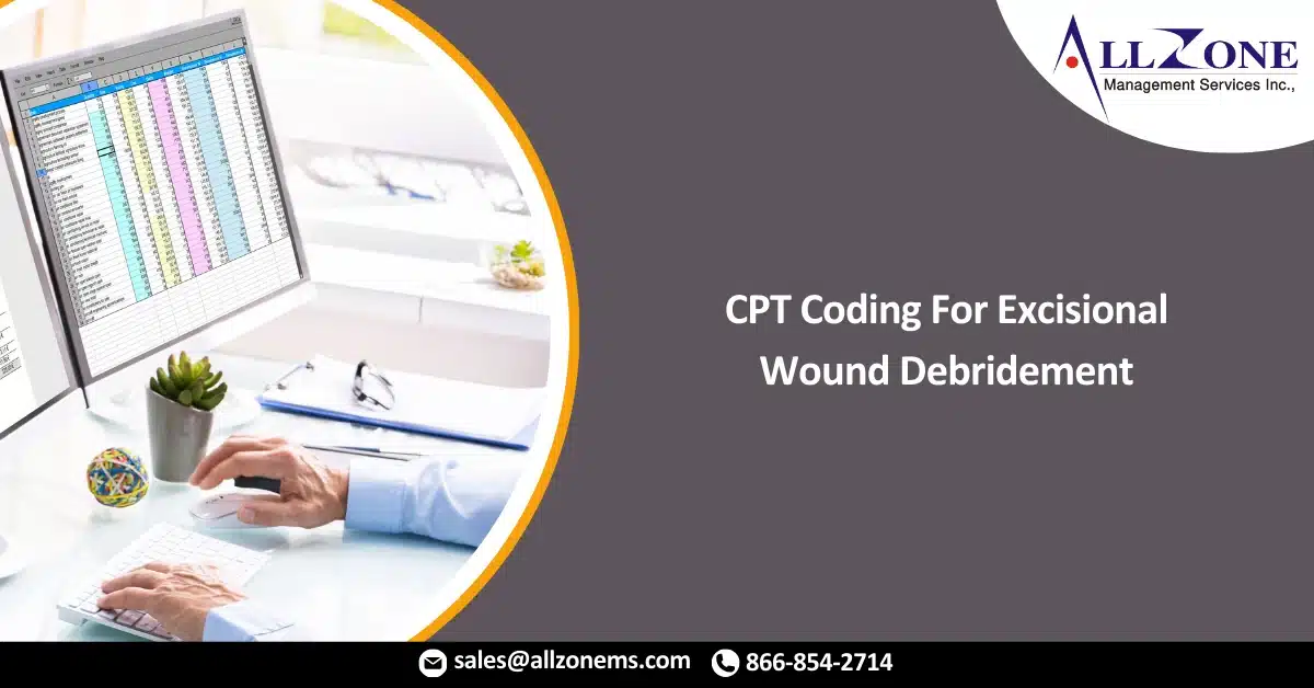 CPT Coding For Excisional Wound Debridement With VAC