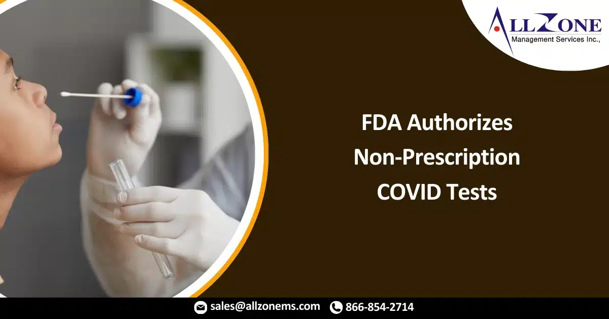 FDA Authorizes Non-Prescription COVID Tests