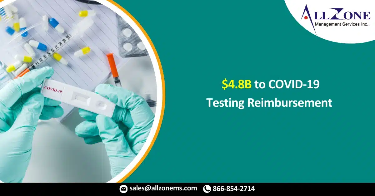 $4.8B to COVID-19 Testing Reimbursement for the Uninsured