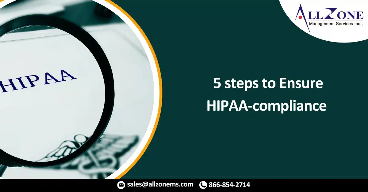 Follow these 5 steps to Ensure HIPAA-compliance when texting patients