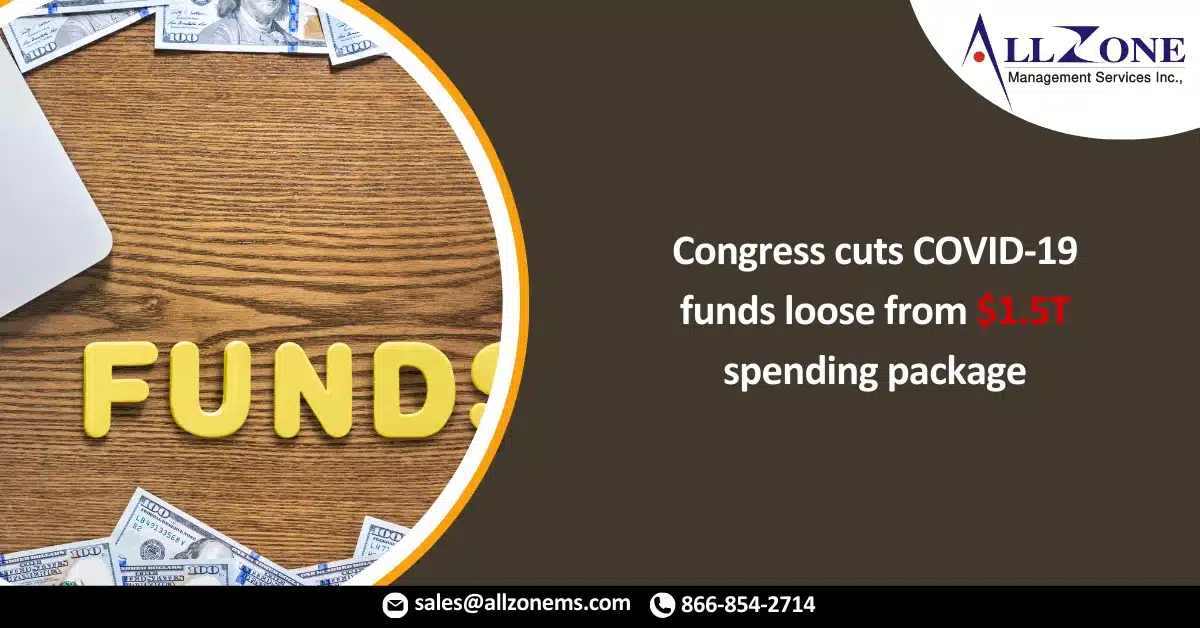 Congress cuts COVID-19 funds loose from $1.5T spending package
