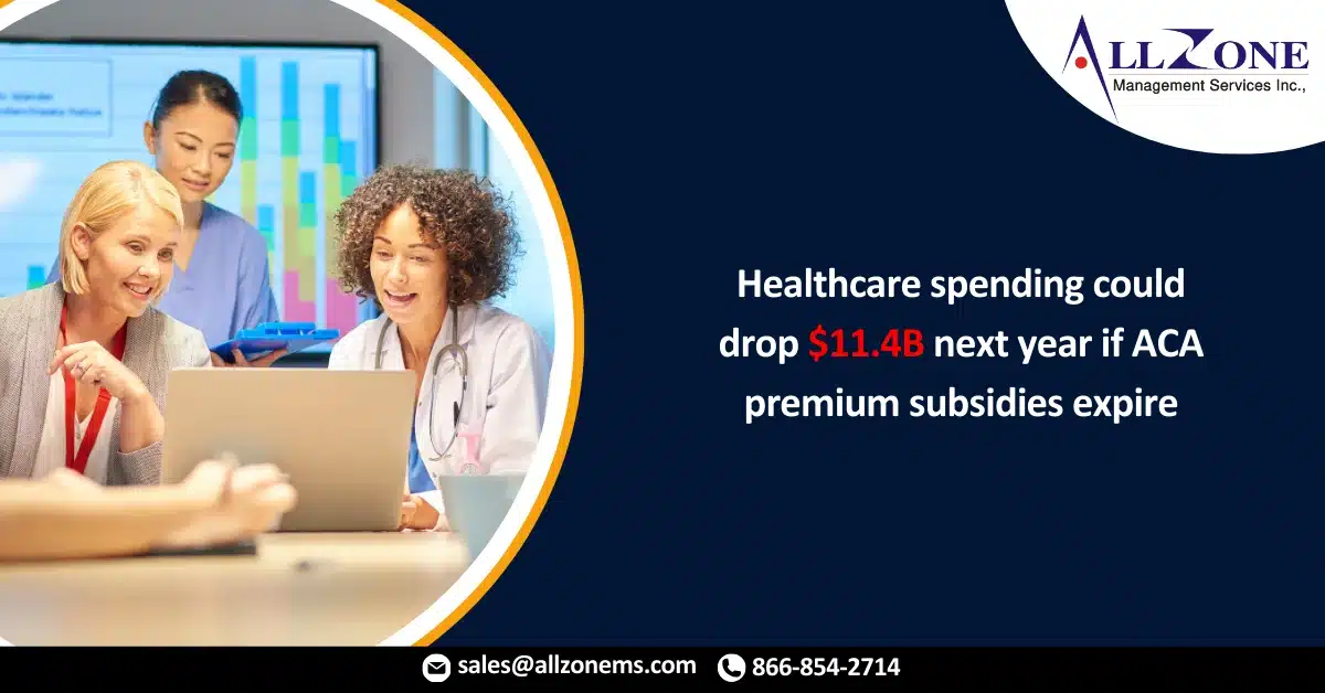 Healthcare spending could drop $11.4B next year if ACA premium subsidies expire, research finds