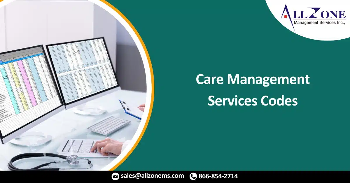 2022 care management services codes to know