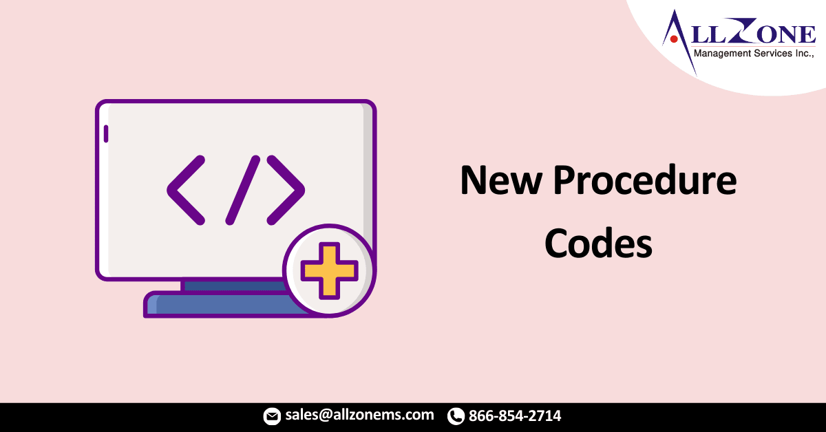 New Procedure Codes Coming This Fall
