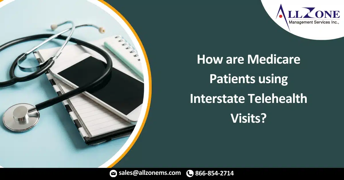 How are Medicare patients using interstate telehealth visits?