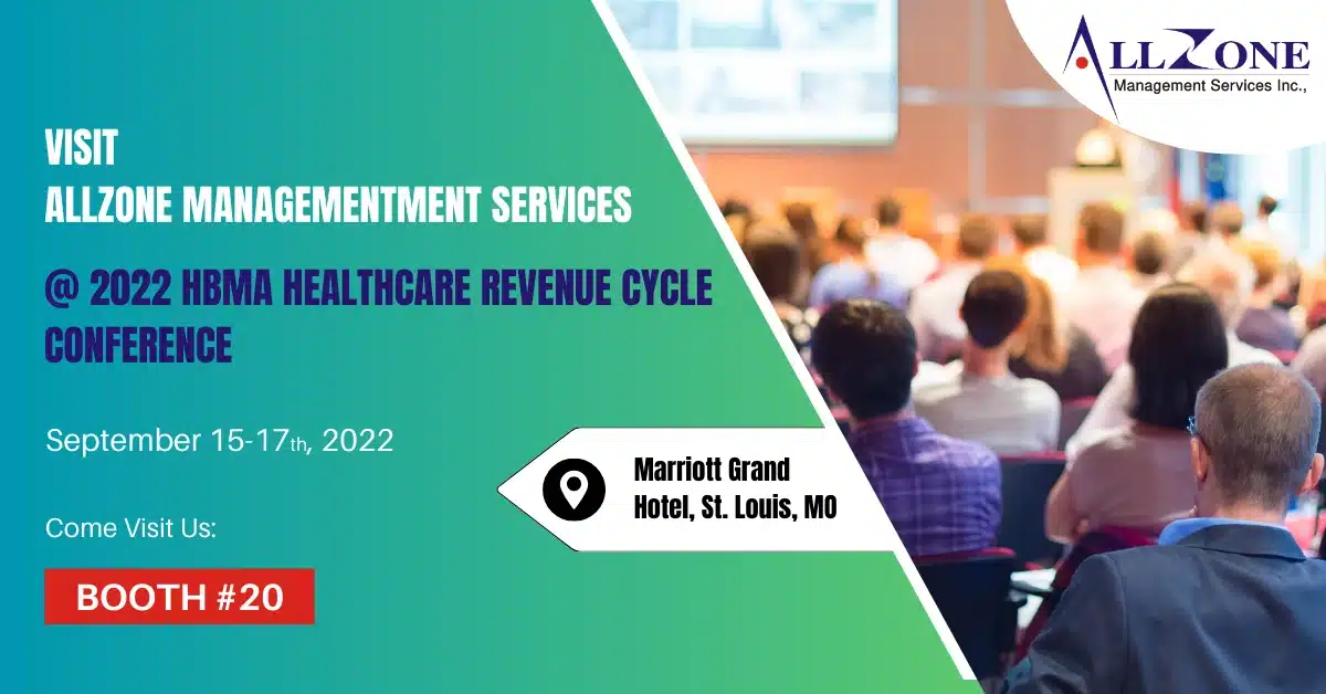 Allzone Management Services Inc. is Exhibiting at 2022 HBMA Healthcare Revenue Cycle Conference at St. Louis, MO