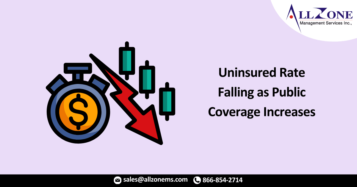 Uninsured Rate Falling as Public Coverage Increases