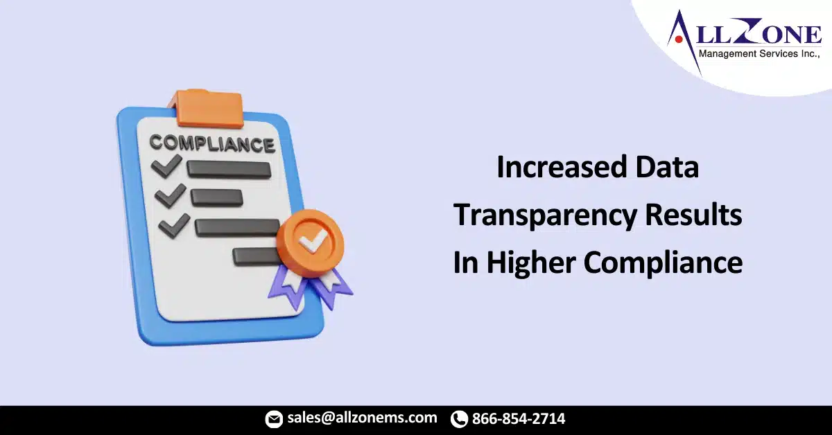Increased Data Transparency Results In Higher Compliance