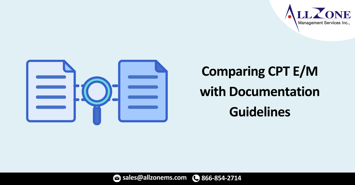 Comparing 2023 CPT E_M with Documentation Guidelines