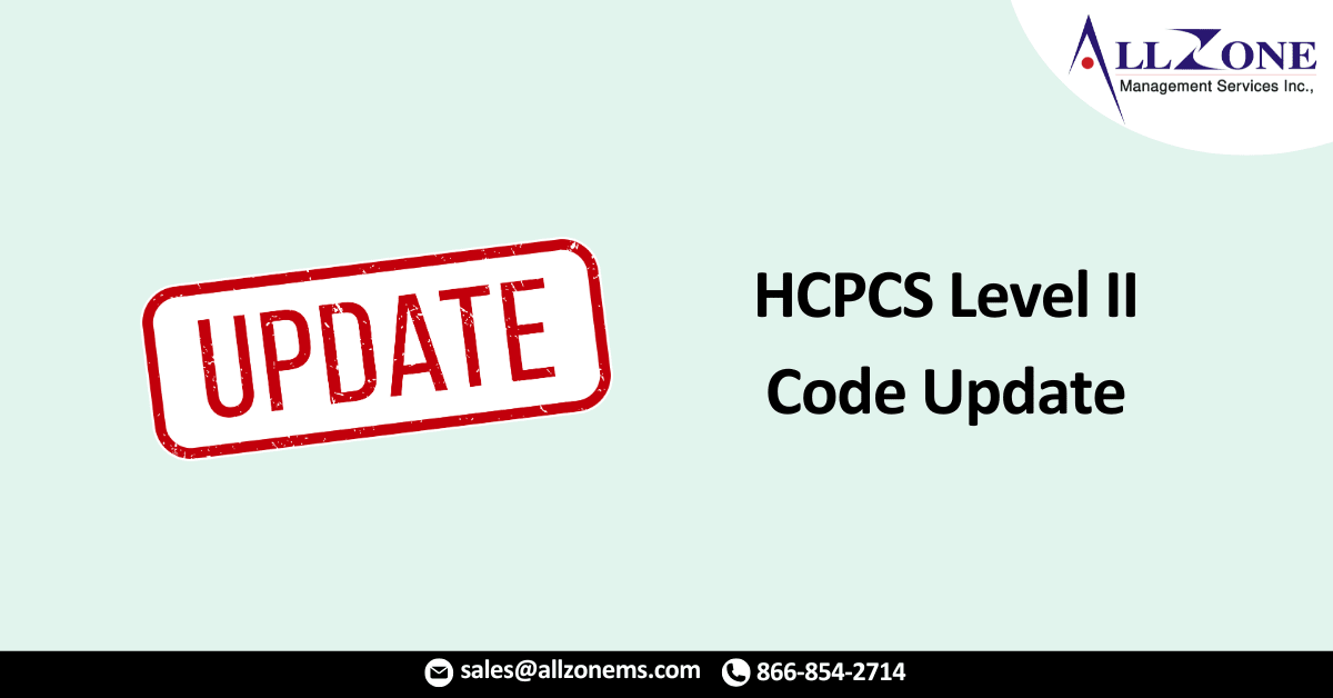 HCPCS Level II Code Update for January 2024