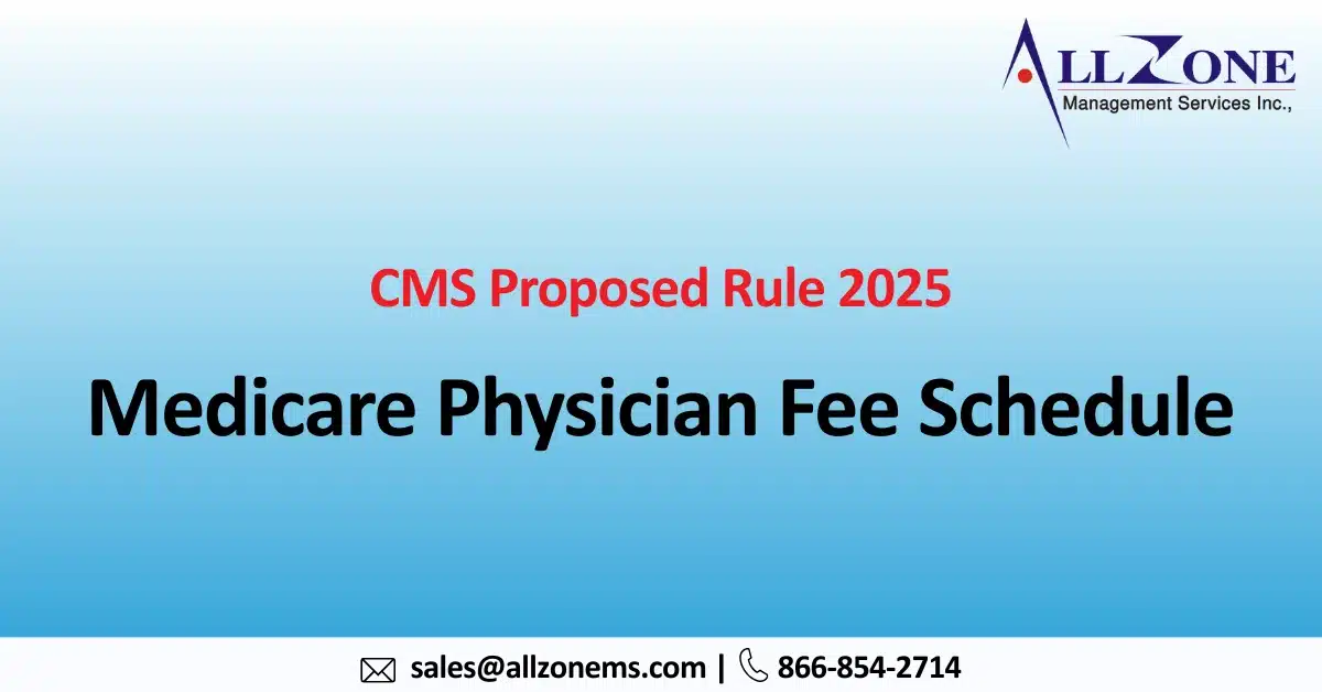 2025 Medicare Physician Fee Schedule Proposed Rule By CMS