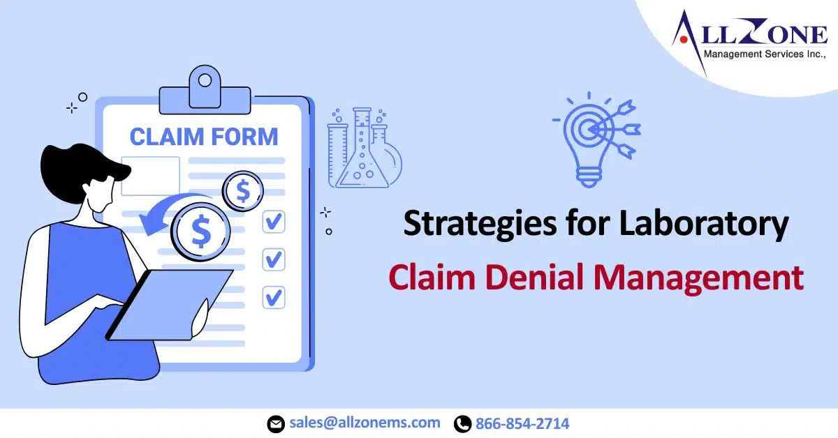 Lab claim denial management