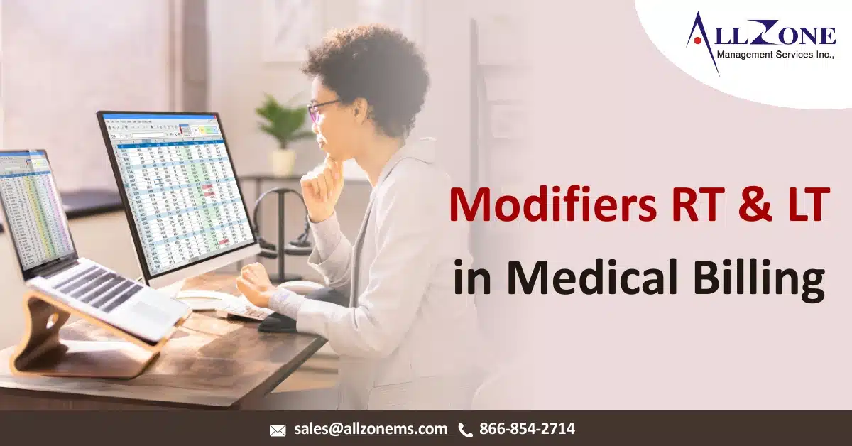 Modifiers RT & LT