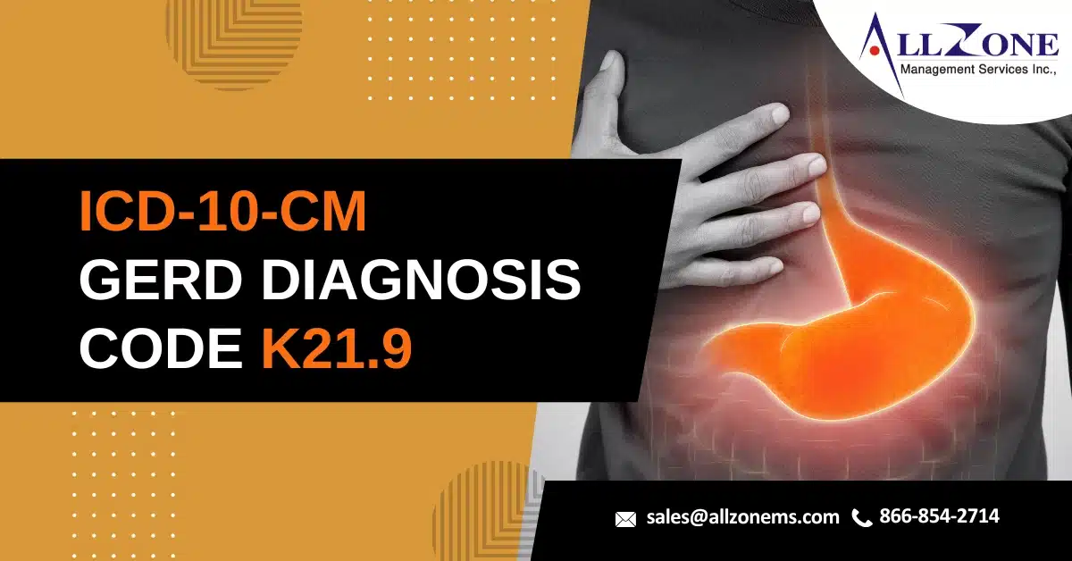 ICD-10-CM Code K21.9