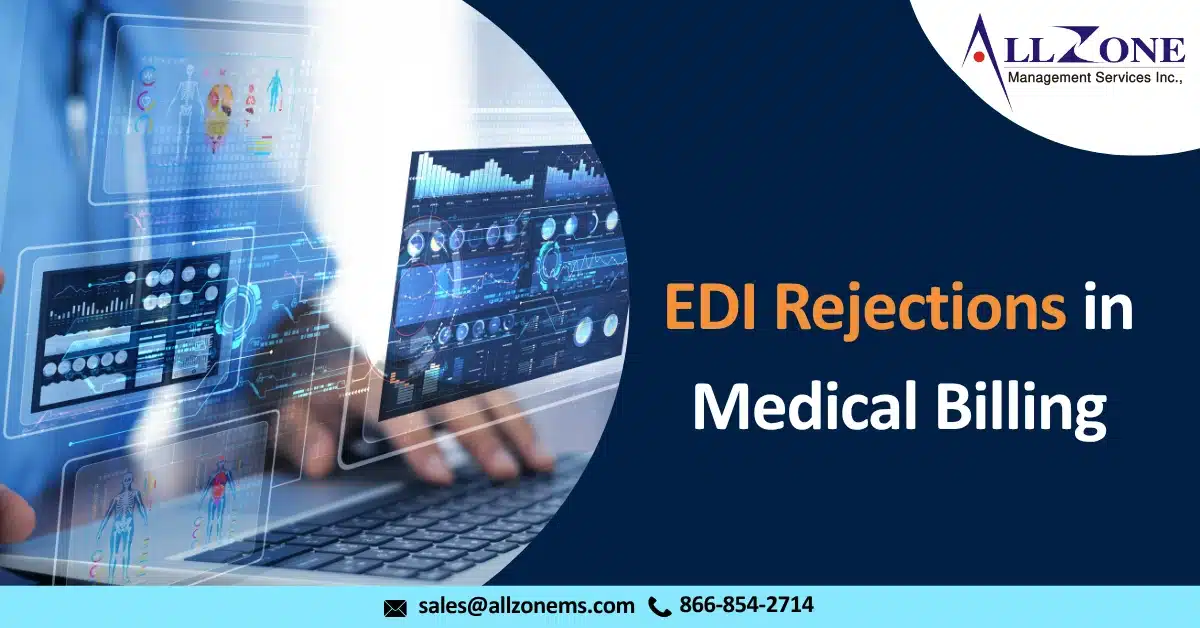 EDI rejections in medical billing