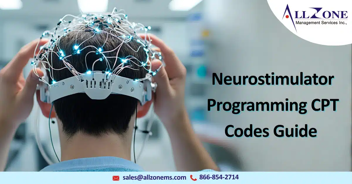 Neurostimulator programming CPT codes