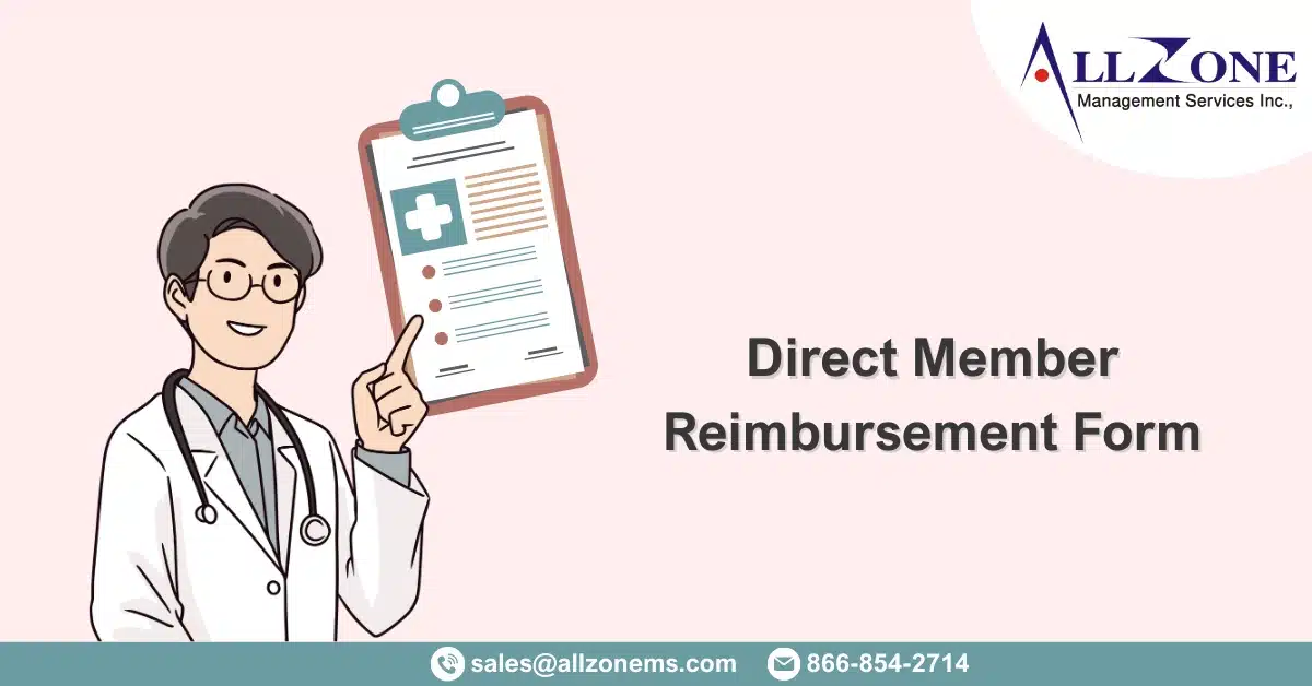 Direct Member Reimbursement form