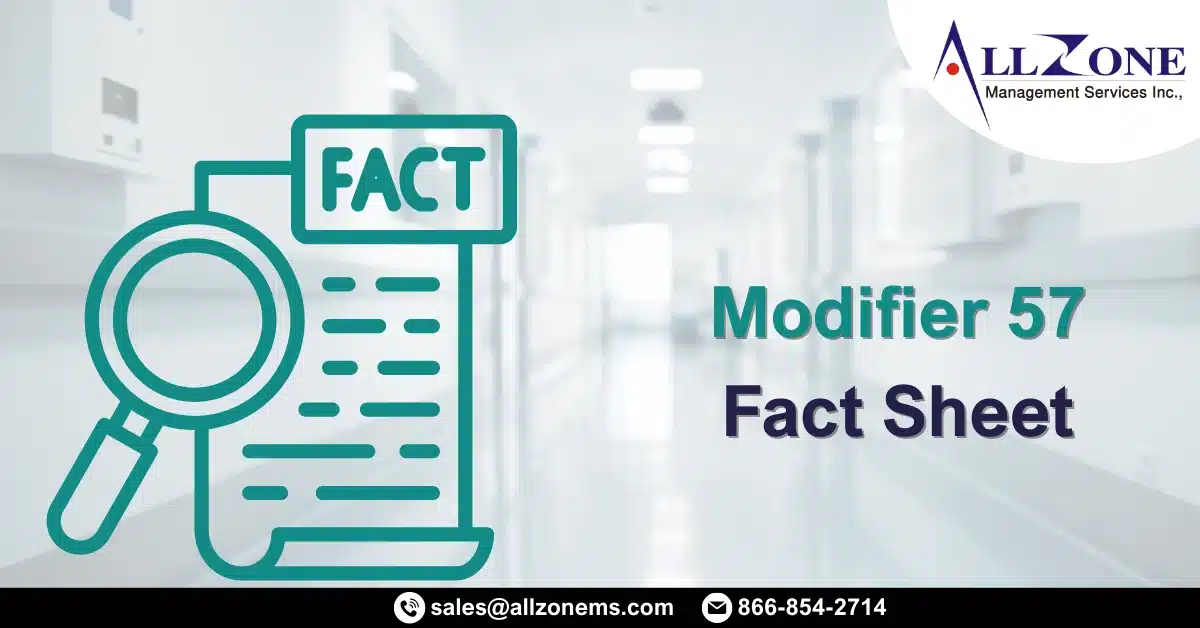 Modifier 57 Fact Sheet