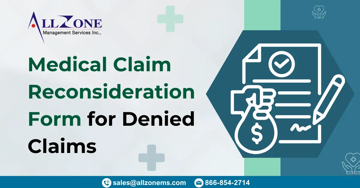 Medical Claim Reconsideration Form