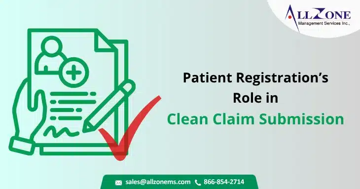 patient registration claim submission